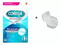 Corega Tabletas Limpiadoras Blanqueadoras 30 Tabs 