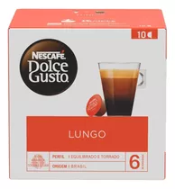 10 Cápsulas Dolce Gusto, Lungo.