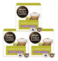 Dolce Gusto Capsulas Cafe Cappuccino Skinny X3 Cajas