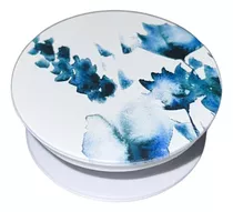 Pop Socket Pop Grip Flor Azul  Soporte Para Celular 