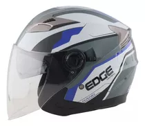 Casco Moto Semi Integral Edge Jaguar Nano Motos Bicicleta