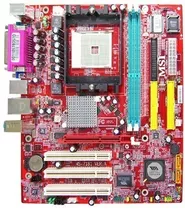  Mainboard 754 Msi K8mm3-v Athlon/sempron Ide/sata