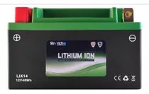 Bateria De Litio Skyrich Lix 14 Para Moto Libre Mant.