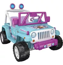 Carrito Eléctrico Frozen Power Wheels Jeep 12v Xtreme P