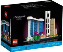 Arquitetura Lego - Cingapura - 827 Peças - Código 21057