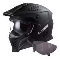 Casco Moto Ls2 Of606 Drifter Negro Matte