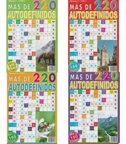 2 Libros Revistas De Autodefinidos Pasatiempos Juegos Mental