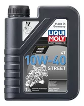 Aceite Liqui Moly Motorbike4t 10w40 Semi Sintético Street 1l