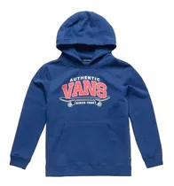 Buzo Vans Niño Canguro Hoodie Azul Sk8 Horizon 100% Original