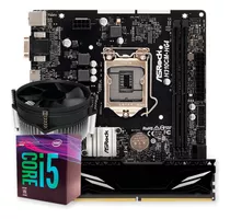 Kit Upgrade Gamer Intel I5-8400 + Cooler + H310 + 8gb Ddr4