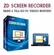 Zd Soft Screen Recorder - Grave A Tela Do Pc Windows