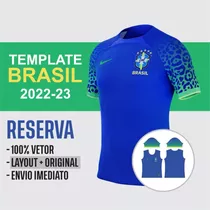 Arte Camisa Brasil Reserva 2022-23