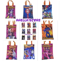 Bolsas Halloween Para Dulces Con Diseños 