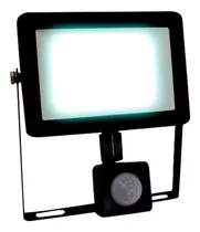 Reflector Led 30w iMac Con Sensor Alta Potencia Exterior Color De La Carcasa Negro Color De La Luz Blanco Frío