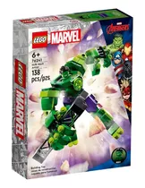 Lego 76241 Armadura Robotica De Hulk Cantidad De Piezas 138