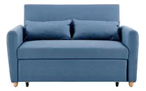 Sofa Cama Murray Azul 145x88x86 Cms M+design