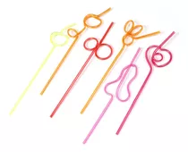 Crazy Straws, Reutilizável, Tola, Colorida, Variada, Torção