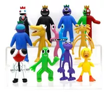 12 Peças Rainbow Friends Miniaturas Monstros Do Jogo Roblox