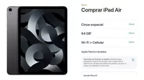 iPad Air 4º Geração Novinho - Trouxe Dos Eua