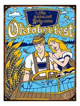 Chapa Vintage Oktoberfest Villa General Belgrano M330