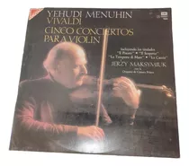 Vinilo Yehudi Menuhin Vivaldi Violín Concertos Supercultura 