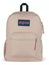 Morral Jns210 Jansport Cross Town Plus Js0a7znz7n8 Color Rosa Claro Diseño Lisa 26l