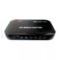 Hd Media Player Fhd 1080p Hdmi Rmvb Mkv Avi Mp4 + Cabo Hdmi