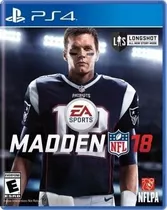 Madden Nfl 18 - Juego Físico Ps4 - Sniper Game