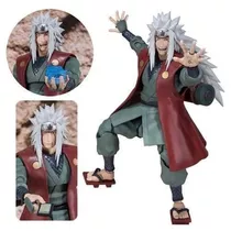 Figura De Acción Bandai Anime Heroes Jiraiya +3