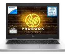 Laptop Hp Probook 15.6 Core I5 8th 8gb Ram 256gb Ssd
