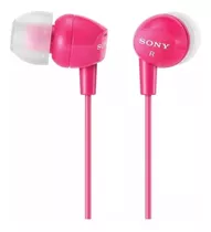 Auriculares In Ear Sony De 9mm Internos Mdr-ex15lp Color Rosa
