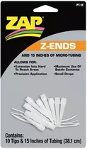 Z-ends (10 + 15 Tubos) Ponteira Para Frascos De Cola Bonder