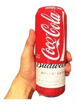 Funda Cerveza Térmica De Silicón Cubre Lata 473 Ml Color Coca