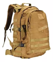 Mochila Táctica Militar 40 Litros Color Ocre