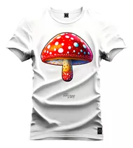 Camiseta Estampada T-shirt Cogumelo