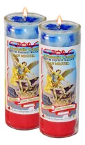 Veladora San Miguel Arcángel T Protección / Juicios 2 Pack