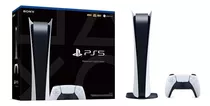 Sony Playstation 5 825gb Digital Edition Color  Blanco Y Negro