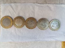 5 Monedas De 20 Pesos Conmemorativas Ofrezcan Por Cada Una 