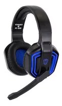 Fone De Ouvido Headset Gamer Sate Preto/azul Ae-361b