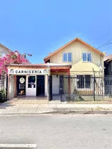 Casa Con Local Comercial, Sector Sur Poniente, 4 Dorm, 3 Bañ
