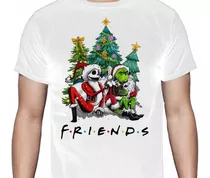 Friends - Jack Skellington - Grinch - Navidad - Polera