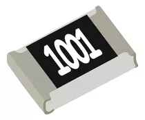 Kit 1000 Unidades Resistor De Precisão 1k 1% 1/8w Smd 0805