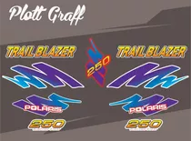 Kit De Calcos Polaris Trail Blazer 1996 Simil Original