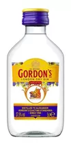 Miniatura Gordon's London Dry Gin 50ml Original Lacrado