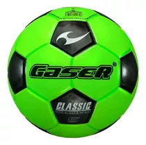 Balón Futbol Classic Fosforescente No.3, 4, 5 Gaser Env G. Color Verde Tamaño 5