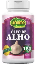 Óleo De Alho -  150 Cápsulas 350mg - Unilife Vitamins