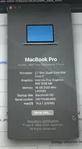 Macbook Pro 13 2018 I7 16gb 1tb Touchbar A1989 Con Caja