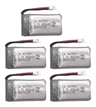 5 Bateria Drone Syma X5 3.7v 800mh 902540 Lipo X5c X5sc X5sw