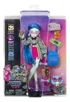 Monstruo Alto Ghoulia Yelps Muñeca (10.1 In) Con Pelo Lflmg