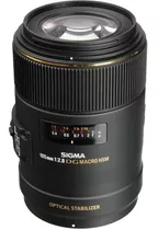 Lente Macro Sigma 105mm F/2.8 Ex Dg Os Hsm Para Nikon F